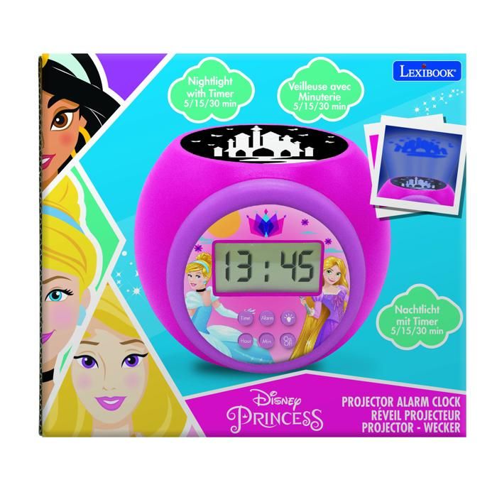 Disney Princess Projector Alarm Clock