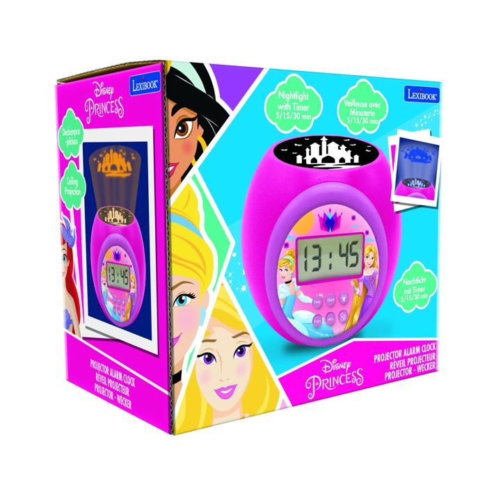 Disney Princess Projector Alarm Clock