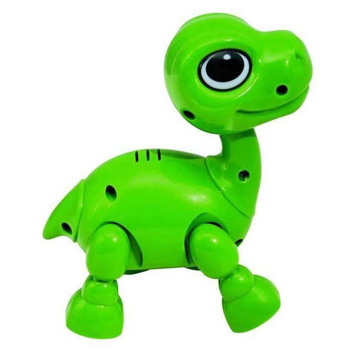 Power Puppy Mini - Dinosaur Robot with Light and Sound Effects, Hand Clap Control, Repeat