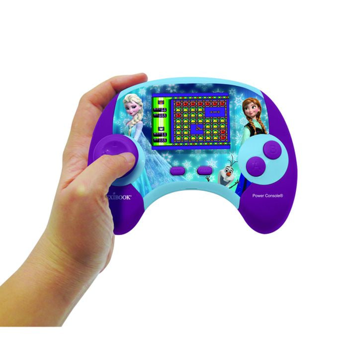 LEXIBOOK - Bilingual French/English educational console - Frozen 2.8 inch LCD screen - Purple - JCG100DPi1
