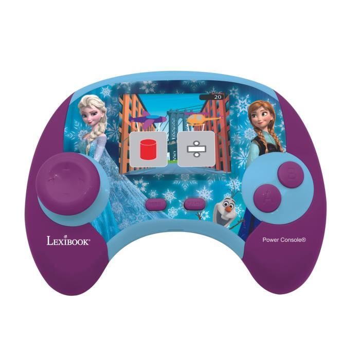 LEXIBOOK - Bilingual French/English educational console - Frozen 2.8 inch LCD screen - Purple - JCG100DPi1