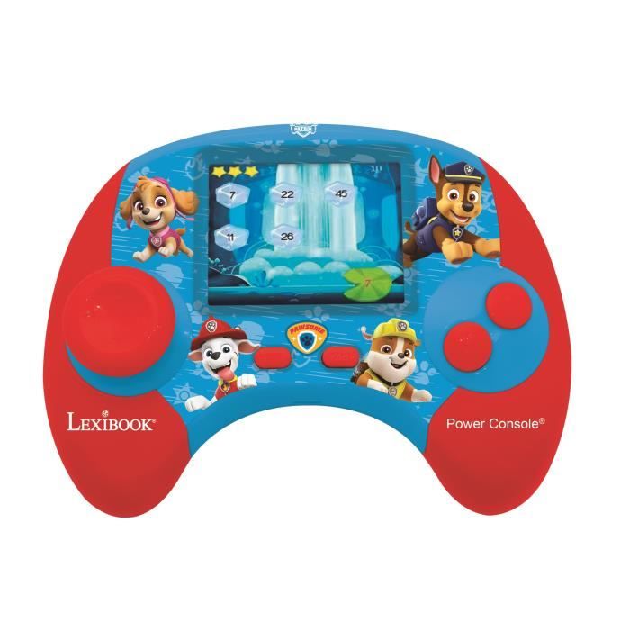 LEXIBOOK - French/English bilingual educational console - Paw Patrol with 2.8 inch LCD screen - red/blue - JCG100DPi1