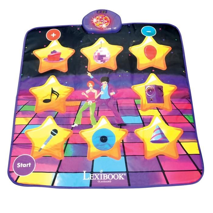 Electronic, Bluetooth and luminous dance mat with 6 game modes