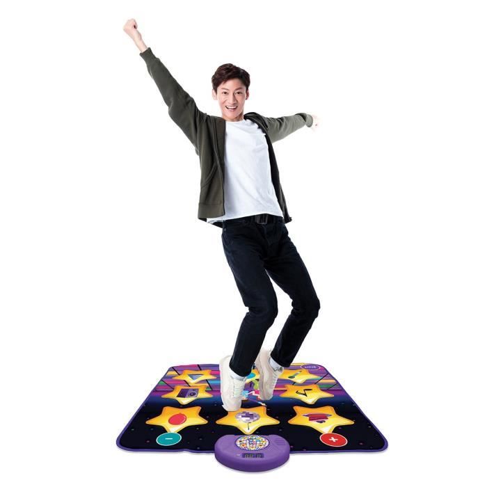 Electronic, Bluetooth and luminous dance mat with 6 game modes