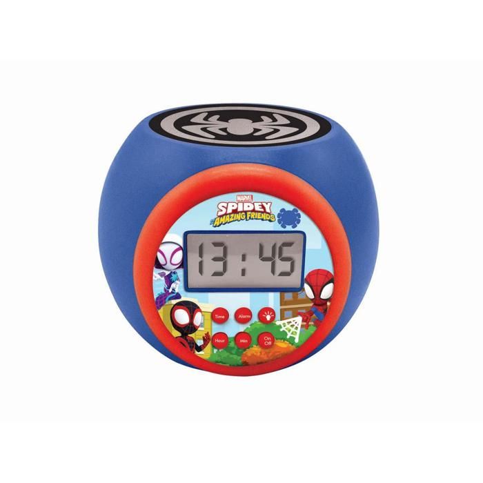 Spidey and His Amazing Friends Projector Alarm Clock