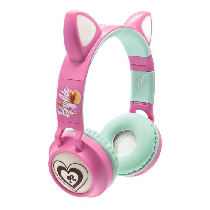 Barbie Bluetooth Headphones with Light Effects