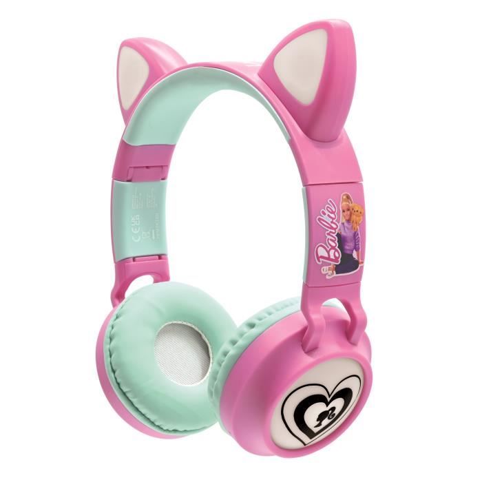 Barbie Bluetooth Headphones with Light Effects