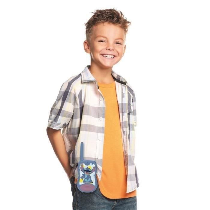 Disney Stitch Walkie Talkies - LEXIBOOK - Range 200m - Blue