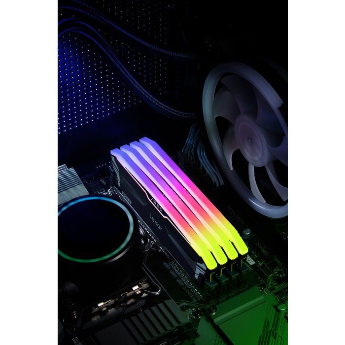 Barrette Mémoire - LEXAR Ares - DDR5 7200 - CL34 1.4 V - 32 Go (2x 16 Go) - Dissipateur thermique + RGB - Noir