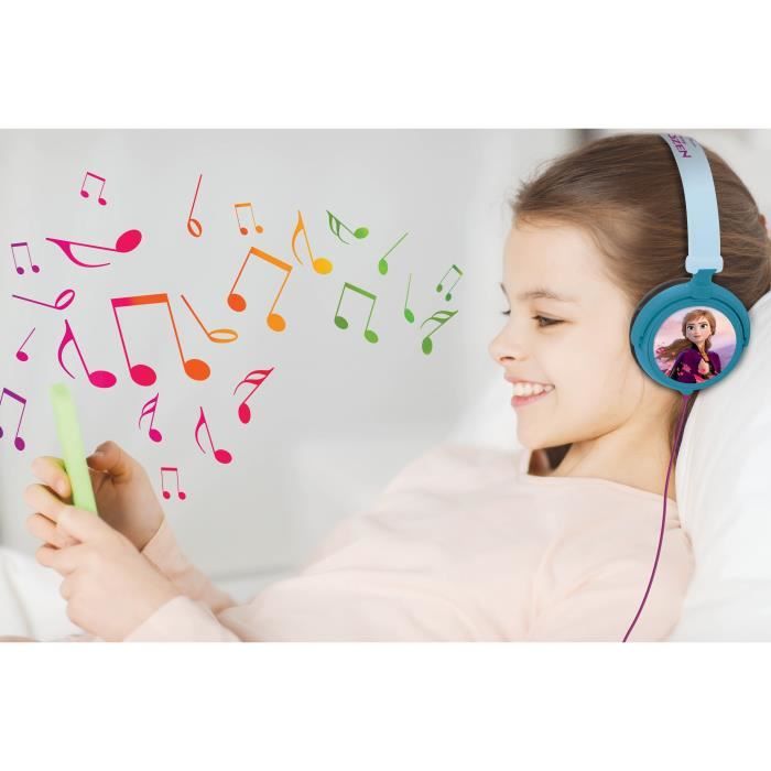LEXIBOOK - THE QUEEN OF SNOW - Child Audio Headphones