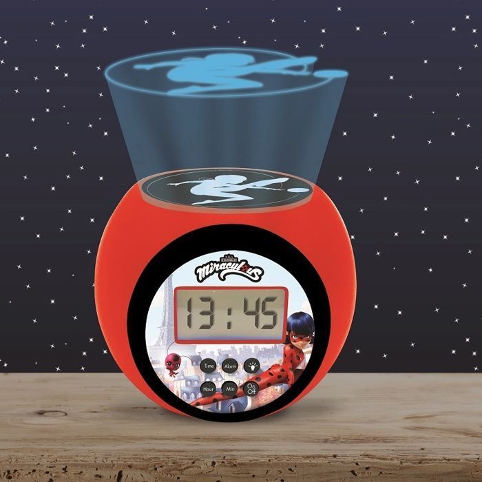 Miraculous Projector Alarm Clock with Timer
