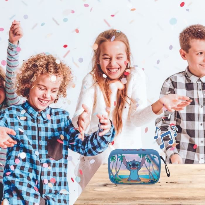 Stitch Portable Bluetooth Speaker with Fabric Finish