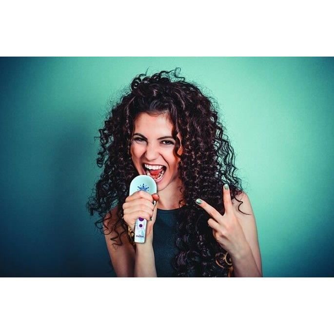 Lexibook - Frozen Karaoke Microphone - 3 modes and 4 voice effects - USB-C charging - Wireless Bluetooth