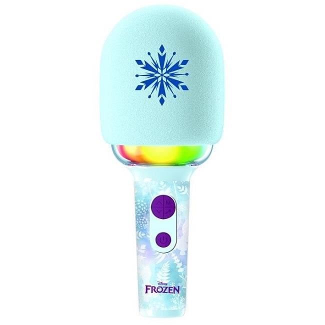 Lexibook - Frozen Karaoke Microphone - 3 modes and 4 voice effects - USB-C charging - Wireless Bluetooth