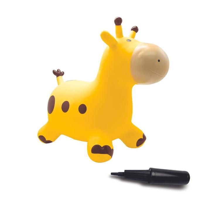 Inflatable jumping giraffe - Lexibook - 45 cm H - Manual pump included - From 3 years old