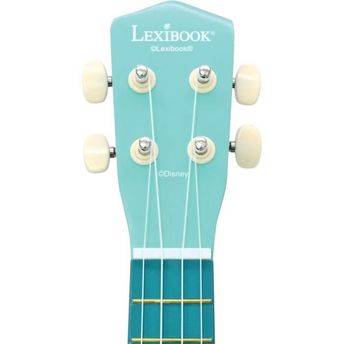 Stitch Ukulele, Approx. 53cm, Wood, 6 Nylon Strings, Guide Provided, Lexibook