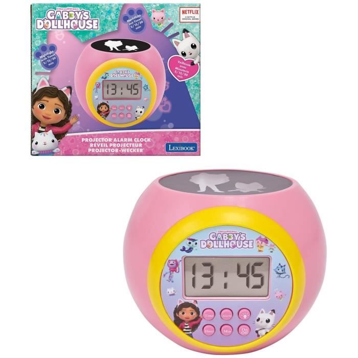 Gabby and the Magic House Projector Alarm Clock