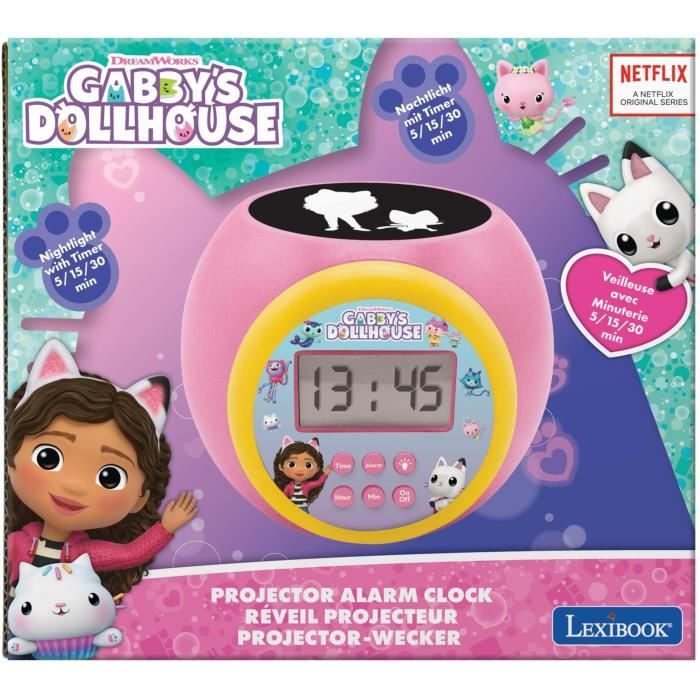Gabby and the Magic House Projector Alarm Clock