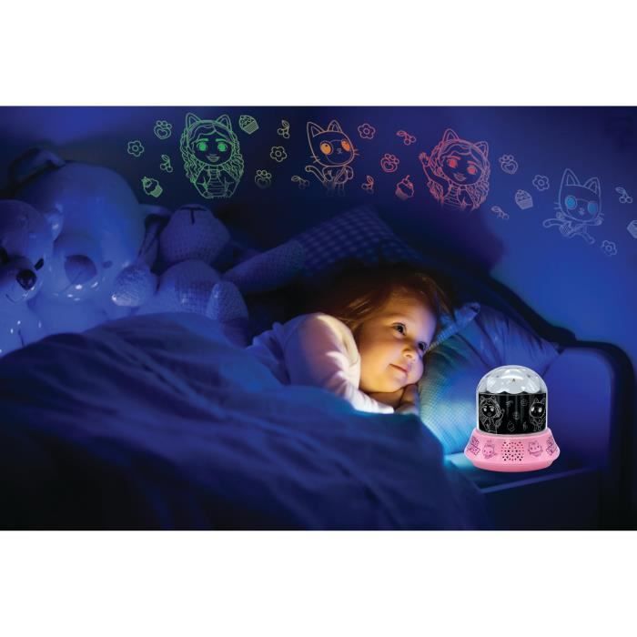 Gabby and the Magic House night light with speaker, projections, and melodies included.