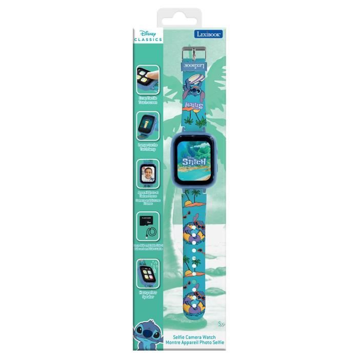 Stitch Color Screen Watch with Camera and 8GB Memory Card