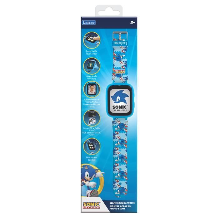 Sonic Color Screen Watch with Camera and 8GB Memory Card