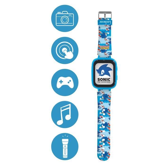 Sonic Color Screen Watch with Camera and 8GB Memory Card