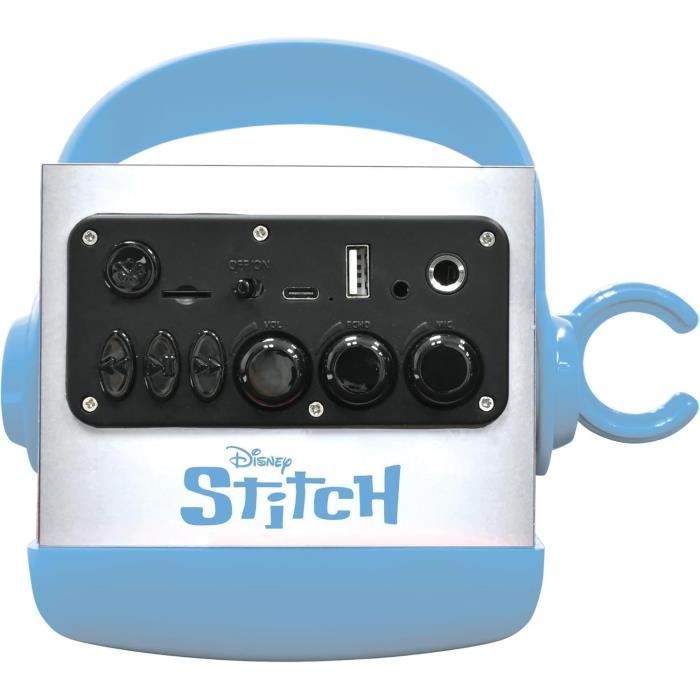 Powerful Stitch Light-Up Bluetooth Speaker with Mic