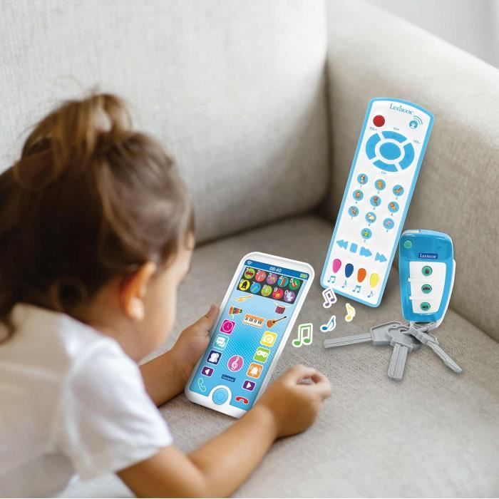 Portable, remote control and educational keychain