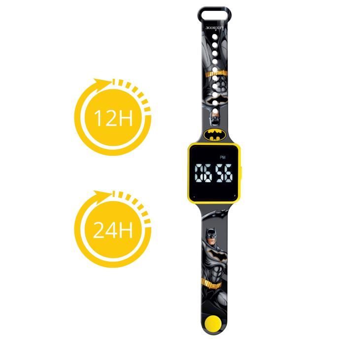 Lexibook - Batman - Connected LED watch - Adjustable bracelet