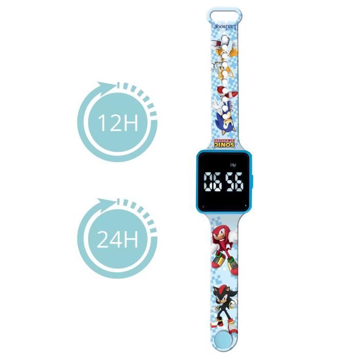 Lexibook - Sonic - Connected LED watch - Adjustable bracelet
