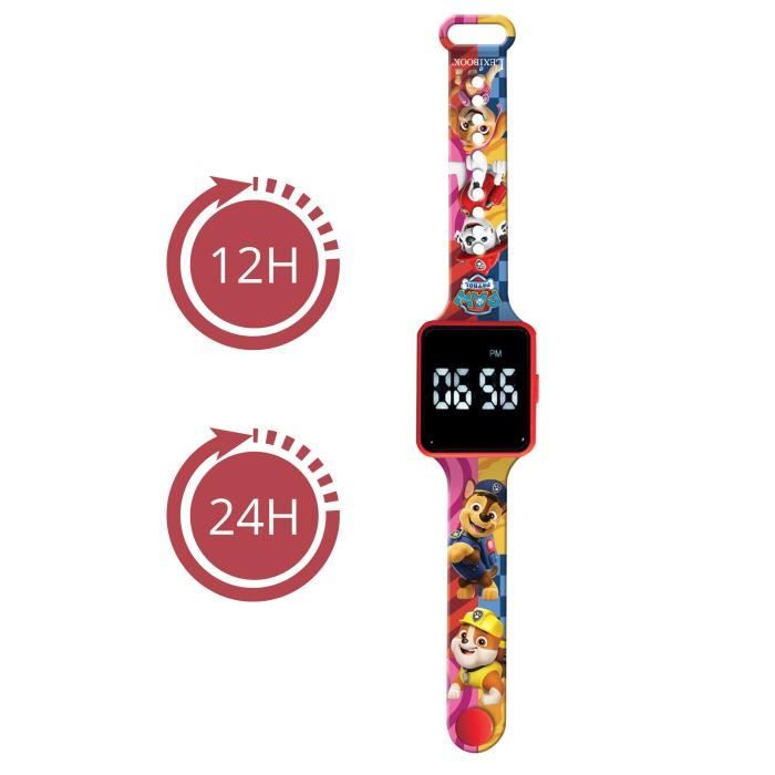 Lexibook - Paw Patrol - Connected LED watch - Adjustable bracelet
