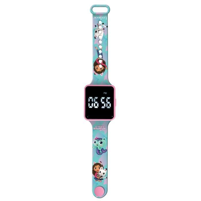 Lexibook - Gabby and the Magic House - Connected LED watch - Adjustable bracelet