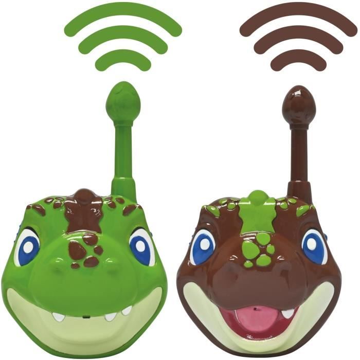 Walkie talkies 500m 3D dinosaurs