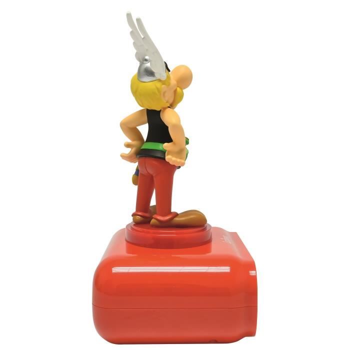 LEXIBOOK digital night light alarm clock - Asterix - 3D light and sound - Children's