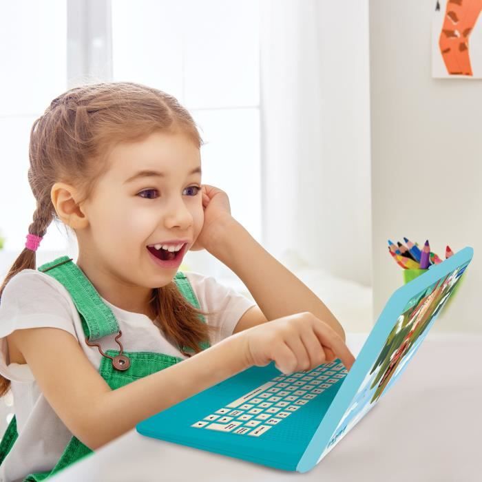 Vaiana bilingual educational computer with 124 activities (EN/FR)