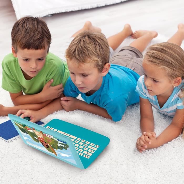 Vaiana bilingual educational computer with 124 activities (EN/FR)