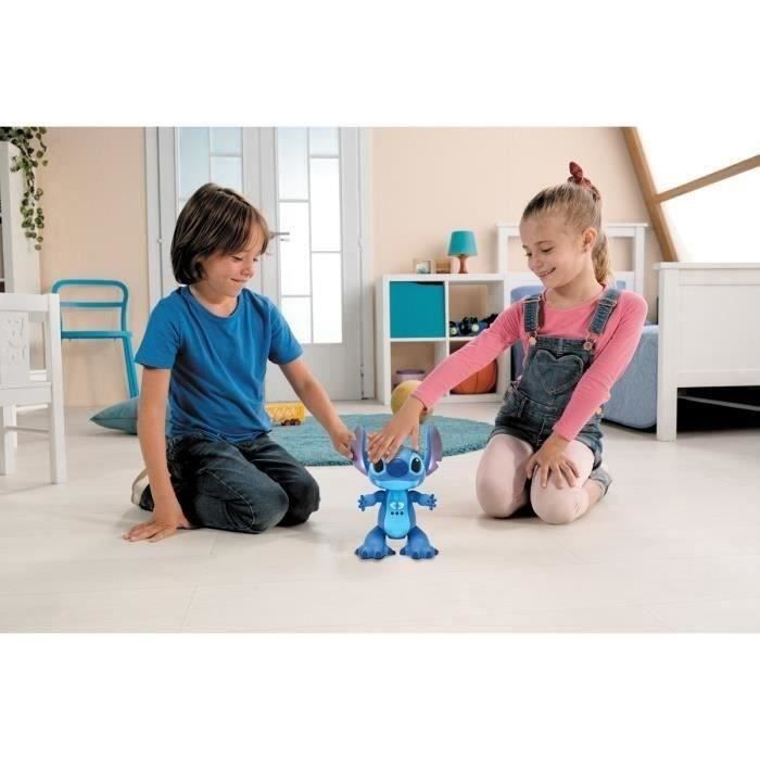 Lexibook - Bilingual and interactive remote-controlled Stitch robot, with Stitch's real voice