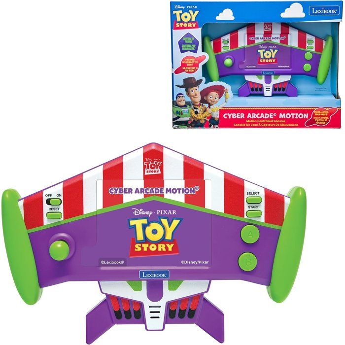 Toy Story Cyber Arcade Motion - Lexibook - Handheld Console - Motion Control - Color LCD Screen - 50 Games Included