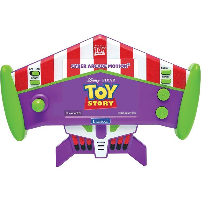 Toy Story Cyber Arcade Motion - Lexibook - Handheld Console - Motion Control - Color LCD Screen - 50 Games Included