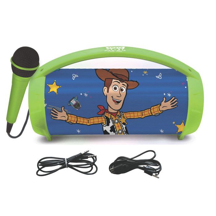 Bluetooth Speaker - Lexibook - Toy Story - Stitch Snow Globe - Blue - USB-C Rechargeable - Decorative Design