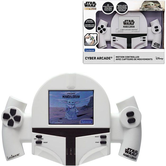 Star Wars Cyber Arcade Motion - Lexibook - Handheld Console - Motion Control - Color LCD Screen - 50 Games Included