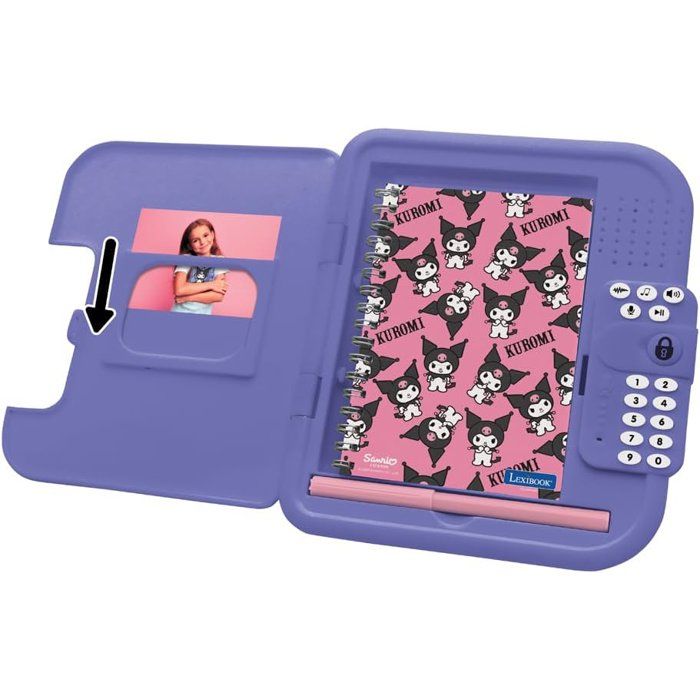 LEXIBOOK - Digital Diary with Safe - Kuromi