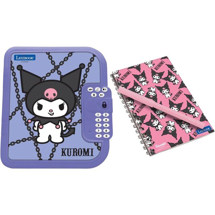 LEXIBOOK - Digital Diary with Safe - Kuromi