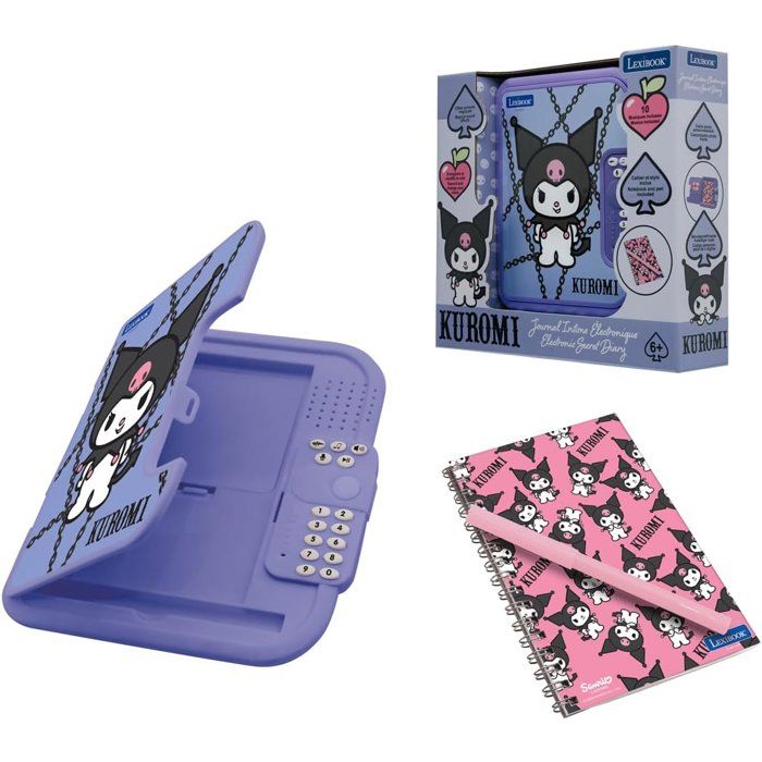 LEXIBOOK - Digital Diary with Safe - Kuromi