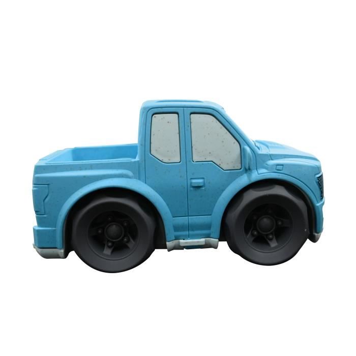 Blue pick-up in wheat fibers, recyclable and biodegradable
