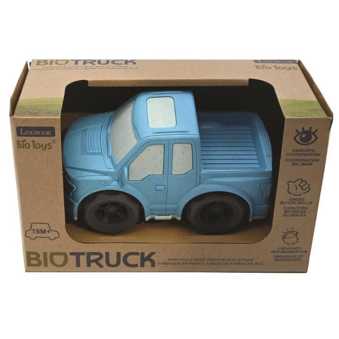 Blue pick-up in wheat fibers, recyclable and biodegradable