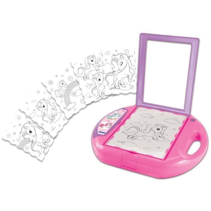 LEXIBOOK - Unicorn drawing projector - Patterns and stamps
