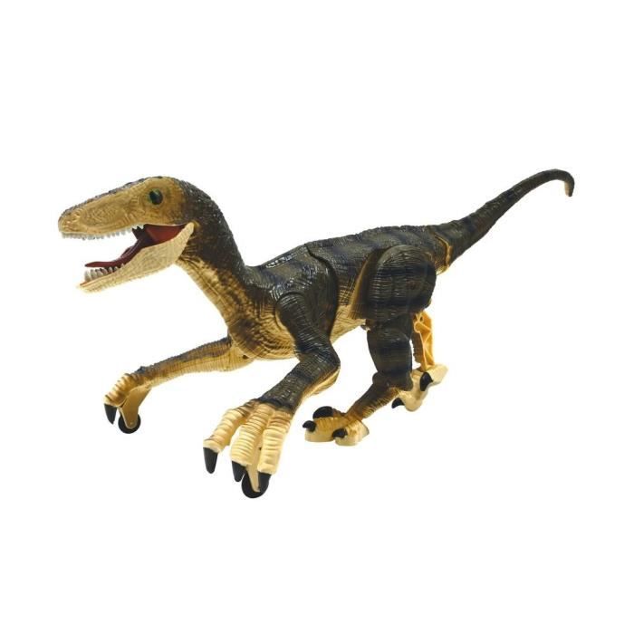 LEXIBOOK - RC Velociraptor - Remote Control Simulation Dinosaur - English