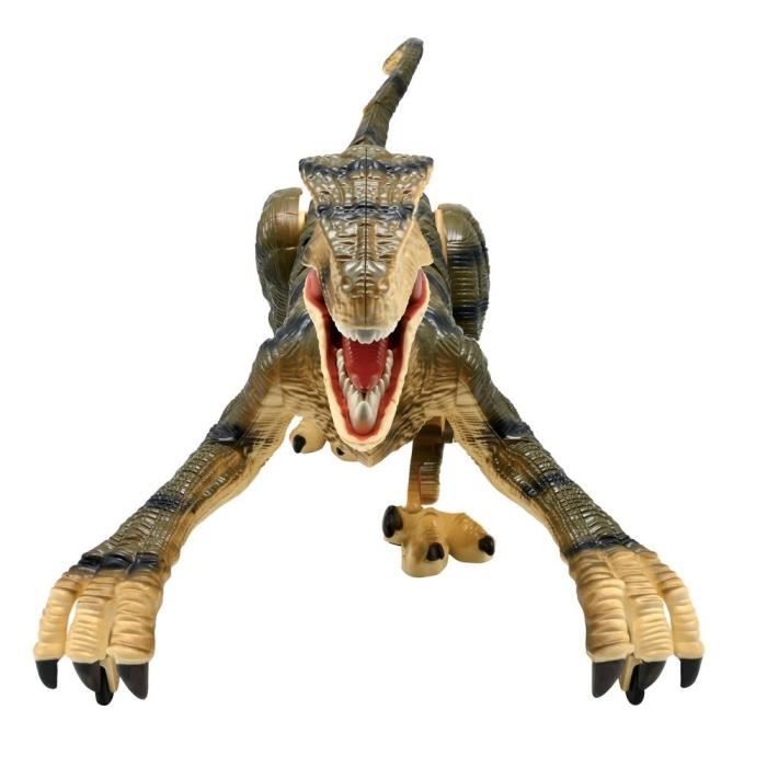 LEXIBOOK - RC Velociraptor - Remote Control Simulation Dinosaur - English