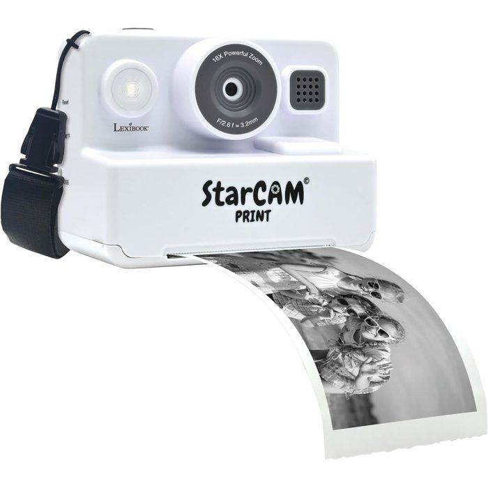 Instant camera with SD card